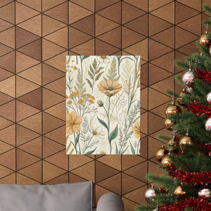 Wildflowers Pattern 162 - 18 in x 24 in Matte Poster