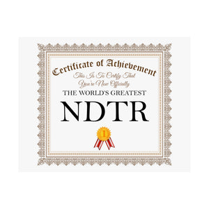 World's Greatest NDTR - 14 in x 11 in Matte Poster