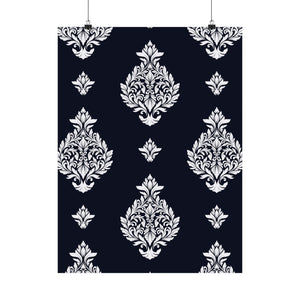 Damask Pattern 033 - 18 in x 24 in Matte Poster