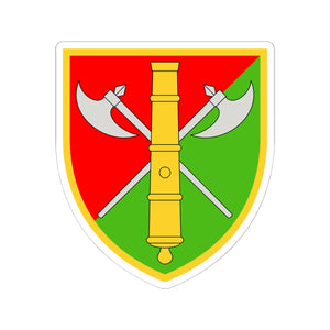 26th Artillery Brigade (Ukraine) - 3" x 3" Kiss-Cut Sticker