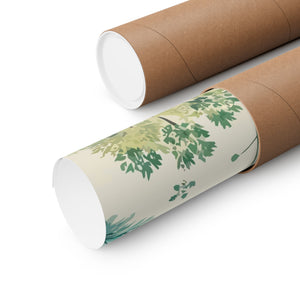 Folk Floral Pattern, Finnish Inspired 01 - 18 in x 24 in Matte Poster