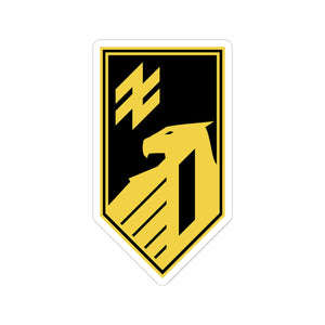 1st National Guard Corps Azov (Ukraine) - 3" x 3" Kiss-Cut Sticker