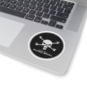 Flying Skull Battalion (Ukraine) - 3" x 3" Kiss-Cut Sticker