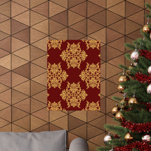 Damask Pattern 020 - 18 in x 24 in Matte Poster