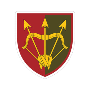 1129th Air Defence Missile Regiment (Ukraine) - 3" x 3" Kiss-Cut Sticker