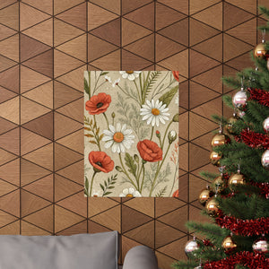Wildflowers Pattern 135 - 18 in x 24 in Matte Poster