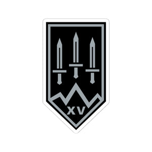 15th Operational Assignment Brigade Kara-Dag (Ukraine) - 3" x 3" Kiss-Cut Sticker