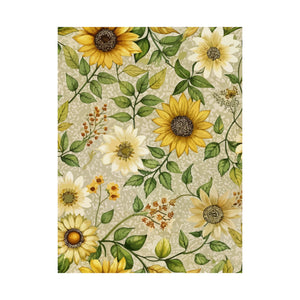 Folk Floral Pattern, Appalachian Inspired 02 - 18 in x 24 in Matte Poster