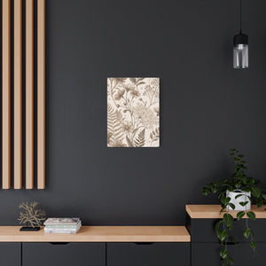 Wildflowers Pattern 116 - 18 in x 24 in Matte Canvas, Stretched, 1.25 in