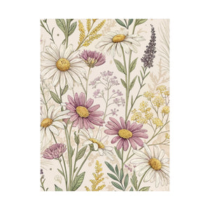 Wildflowers Pattern 045 - 18 in x 24 in Matte Poster