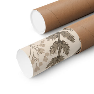 Wildflowers Pattern 051 - 18 in x 24 in Matte Poster