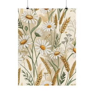 Wildflowers Pattern 131 - 18 in x 24 in Matte Poster