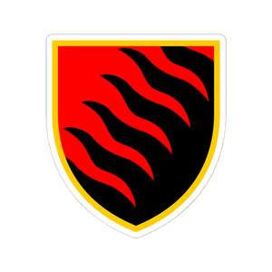 55th Artillery Brigade (Ukraine) - 3" x 3" Kiss-Cut Sticker
