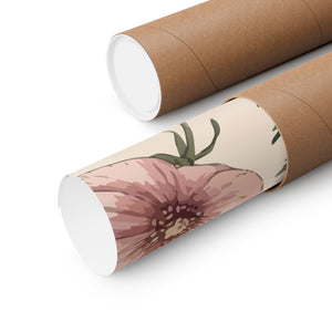 Wildflowers Pattern 052 - 18 in x 24 in Matte Poster