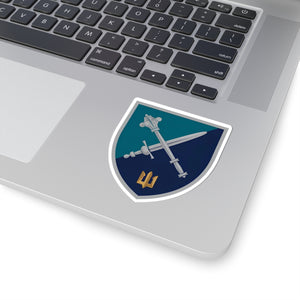 Marine Corps Command (Ukraine) - 3" x 3" Kiss-Cut Sticker