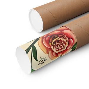 Folk Floral Pattern, Romanian Inspired 03 - 18 in x 24 in Matte Poster