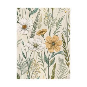 Wildflowers Pattern 041 - 18 in x 24 in Matte Poster