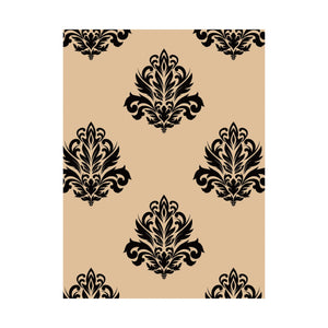 Damask Pattern 028 - 18 in x 24 in Matte Poster