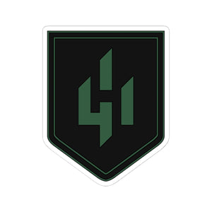 411th Unmanned Systems Brigade Hawks (Ukraine) - 3" x 3" Kiss-Cut Sticker