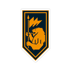 60th Mechanized Brigade (Ukraine) - 3" x 3" Kiss-Cut Sticker