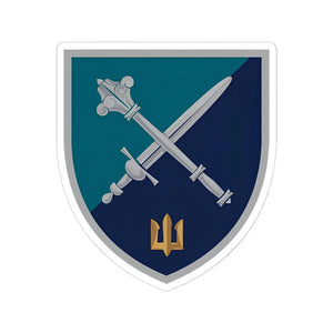 Marine Corps Command (Ukraine) - 3" x 3" Kiss-Cut Sticker