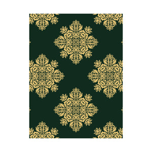 Damask Pattern 026 - 18 in x 24 in Matte Poster