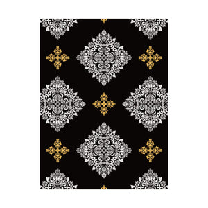 Damask Pattern 032 - 18 in x 24 in Matte Poster