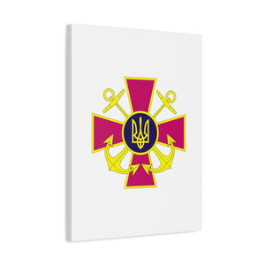 Ukrainian Naval Forces - 18 in x 24 in Matte Canvas, Stretched, 1.25 in