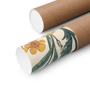 Wildflowers Pattern 170 - 18 in x 24 in Matte Poster