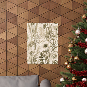 Wildflowers Pattern 117 - 18 in x 24 in Matte Poster