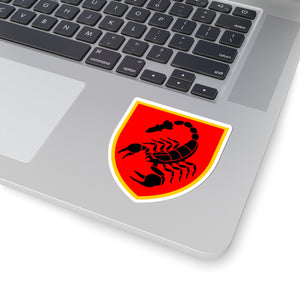 19th Missile Brigade (Ukraine) - 3" x 3" Kiss-Cut Sticker