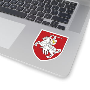 Pahonia (Belarus) - 3" x 3" Kiss-Cut Sticker