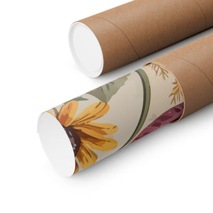 Wildflowers Pattern 027 - 18 in x 24 in Matte Poster