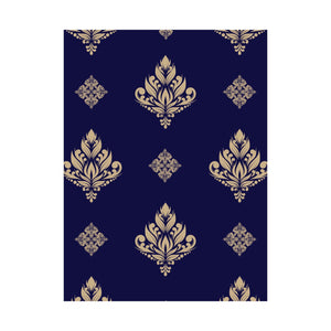 Damask Pattern 003 - 18 in x 24 in Matte Poster