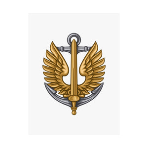 Ukrainian Marine Corps - 18 in x 24 in Matte Poster