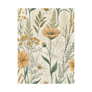 Wildflowers Pattern 162 - 18 in x 24 in Matte Poster