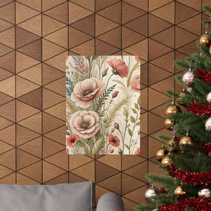 Wildflowers Pattern 178 - 18 in x 24 in Matte Poster