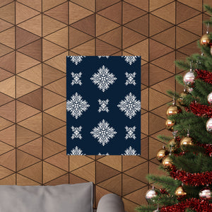 Damask Pattern 010 - 18 in x 24 in Matte Poster