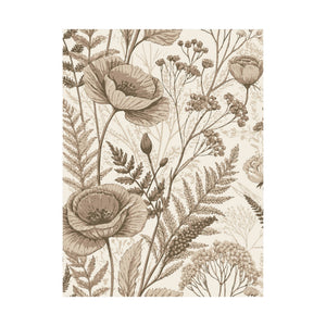 Wildflowers Pattern 156 - 18 in x 24 in Matte Poster