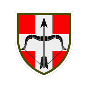39th Air Defence Missile Regiment (Ukraine) - 3" x 3" Kiss-Cut Sticker