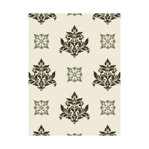 Damask Pattern 008 - 18 in x 24 in Matte Poster