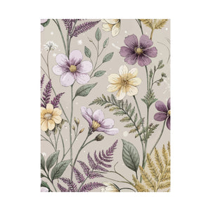 Wildflowers Pattern 088 - 18 in x 24 in Matte Poster