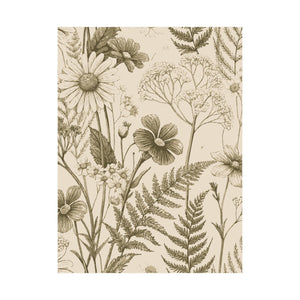 Wildflowers Pattern 126 - 18 in x 24 in Matte Poster