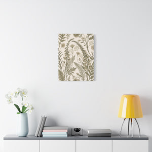 Wildflowers Pattern 084 - 18 in x 24 in Matte Canvas, Stretched, 1.25 in
