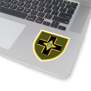 28th Mechanized Brigade (Ukraine) - 3" x 3" Kiss-Cut Sticker