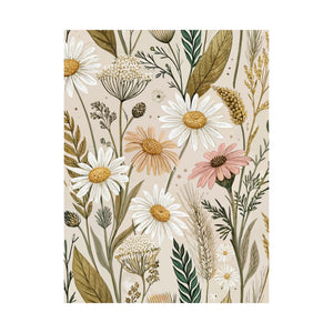 Wildflowers Pattern 012 - 18 in x 24 in Matte Poster