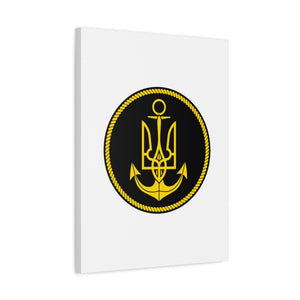 Navy (Ukraine) - 18 in x 24 in Matte Canvas, Stretched, 1.25 in