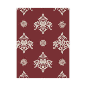 Damask Pattern 011 - 18 in x 24 in Matte Poster