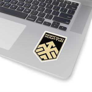 2nd National Guard Corps Khartia (Ukraine) - 3" x 3" Kiss-Cut Sticker