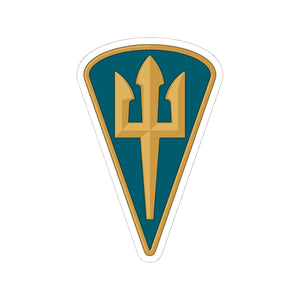 Marine Corps (Ukraine) - 3" x 3" Kiss-Cut Sticker